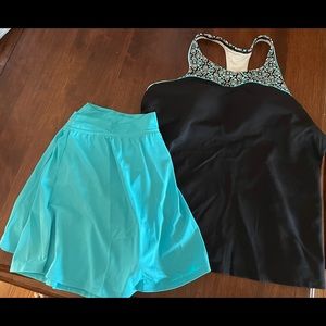 New womens Tankini and swim skirt